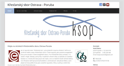 Desktop Screenshot of ksop.cz