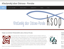 Tablet Screenshot of ksop.cz